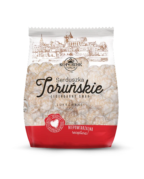 Serduszka Toruńskie lukrowane